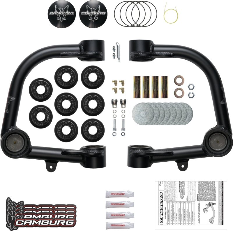 Camburg CAM-310079 Performance X-Joint Upper Control Arm Kit for Toyota 4Runner, Lexus GX and FJ Cruiser