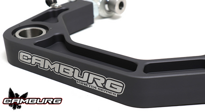 Camburg CAM-310184-GRY KINETIK V2 Billet Uniball Upper Control Arms for Toyota Tacoma, 4Runner and FJ Cruiser