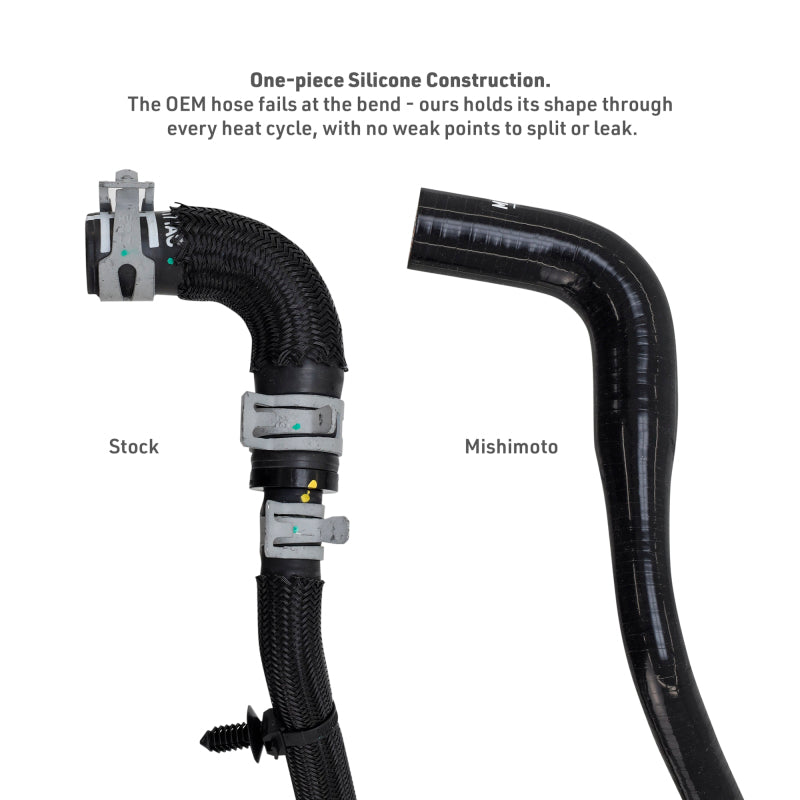 Mishimoto MMHOSE-392-21OC Silicone Oil Cooler Hose for 2021+ Jeep Wrangler JL Rubicon 392
