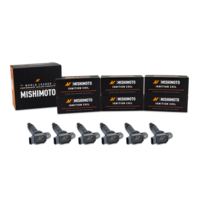 Mishimoto MMIG-TAC-0506 Ignition Coils for 2005-2015 Toyota Tacoma and Tundra 4.0L V6, 6-Pack