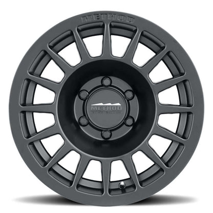 Method Wheels MR707 Bead Grip 18x8.5 Matte Black Wheel, +38mm Offset, 5x120 Bolt Pattern