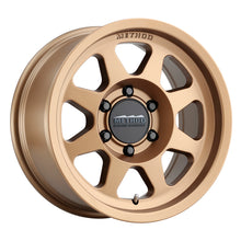 Method Wheels MR701 17-Inch Bronze Bead Grip Wheel, 8.5-Inch Width, 6x5.5 Bolt Pattern, 0mm Offset
