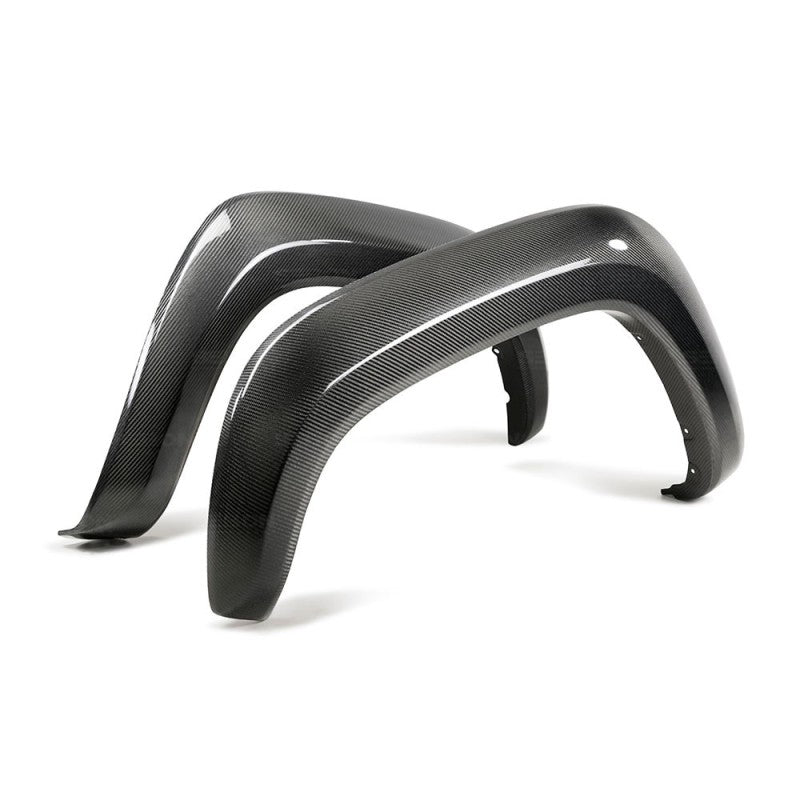 Seibon Carbon Fiber Front Fender Flares for 2015-2021 Toyota Tacoma, Pair - FLR18TYTA-F