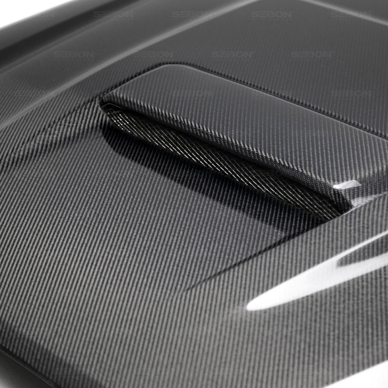 Seibon HD18TYTA-TR TR-Style Carbon Fiber Hood for 2015-2021 Toyota Tacoma