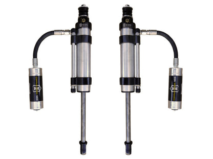 ICON 59905P Omega Series Bypass Rear Shocks for 2005-2017 Toyota Tacoma, 0-1.5-Inch Lift, Pair