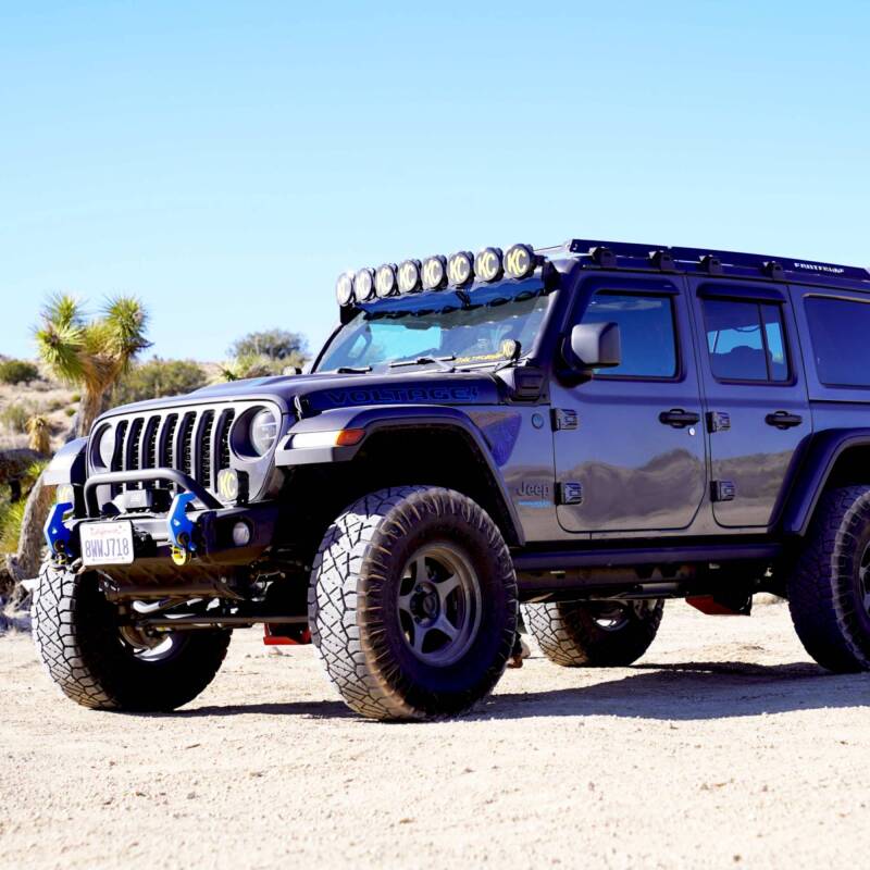 KC HiLiTES 7331 50-Inch Overhead Light Bar Mounting Brackets for 2021+ Jeep Wrangler 4xe