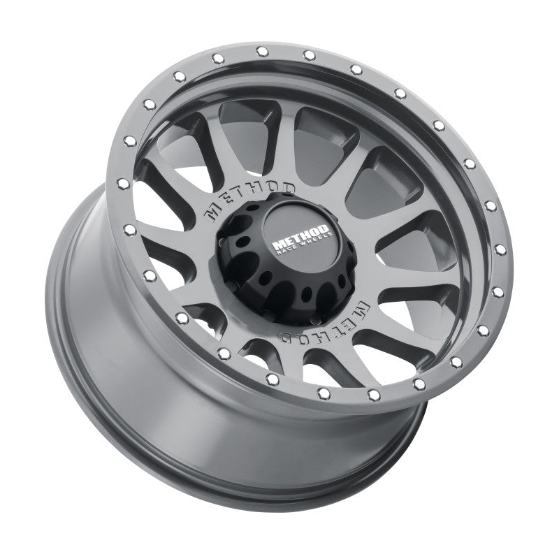 Method Wheels MR605 NV 20x10 -24mm Offset 8x170 Gloss Titanium Wheel