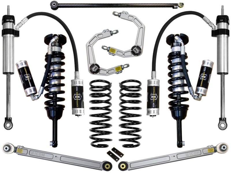 ICON K53185 Stage 5 Suspension System with Billet UCA for 2010+ Toyota 4Runner and FJ Cruiser