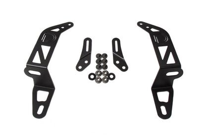 Diode Dynamics DD6027 Bumper LED Light Bar Bracket Kit for 2018-2026 Jeep Wrangler