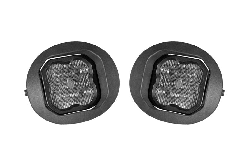 Diode Dynamics SS3 Type TR SAE Fog Light Kit with Foxbeam Brackets, DD8448