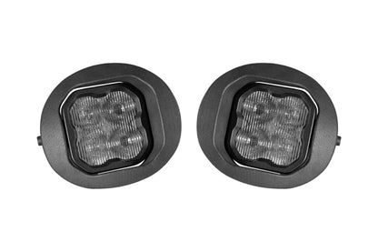 Diode Dynamics SS3 Type TR SAE Fog Light Kit with Foxbeam Brackets, DD8448
