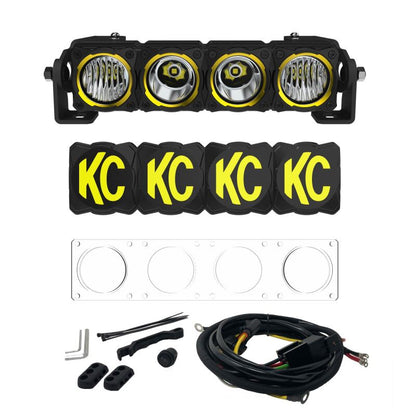 KC HiLiTES FLEX ERA LED 10-Inch Light Bar Master Kit, Part 291