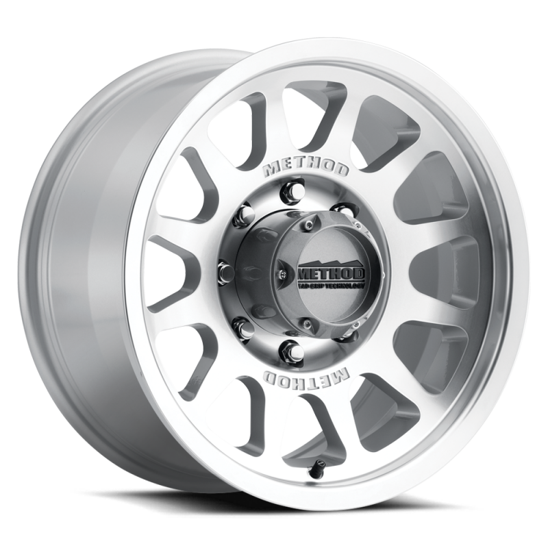 Method Wheels MR703 Bead Grip 20x9 Wheel, +12mm Offset, 8x180 Bolt Pattern, Silver