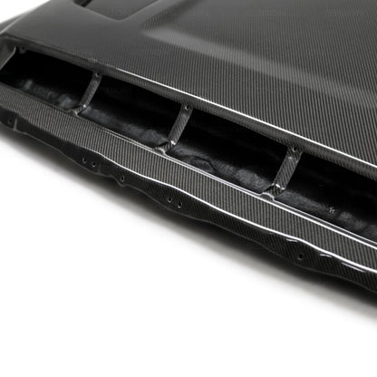 Seibon HD14TYTU-TS TS-Style Carbon Fiber Hood for 2014–2020 Toyota Tundra