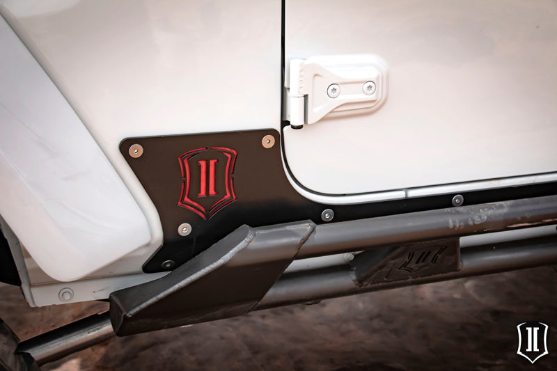 ICON Impact Body Armor 25163 for 2018+ Jeep Wrangler JL 4-Door