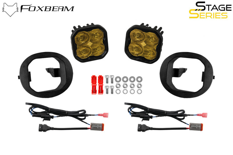 Diode Dynamics DD8449 SS3 Type DR SAE Fog Light Bracket Kit for 2004-2006 Toyota and Lexus Vehicles