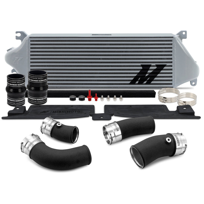 Mishimoto MMINT-TAC-24KSLBK Performance Intercooler and Charge Pipe Kit for 2024+ Toyota Tacoma and Land Cruiser LC250