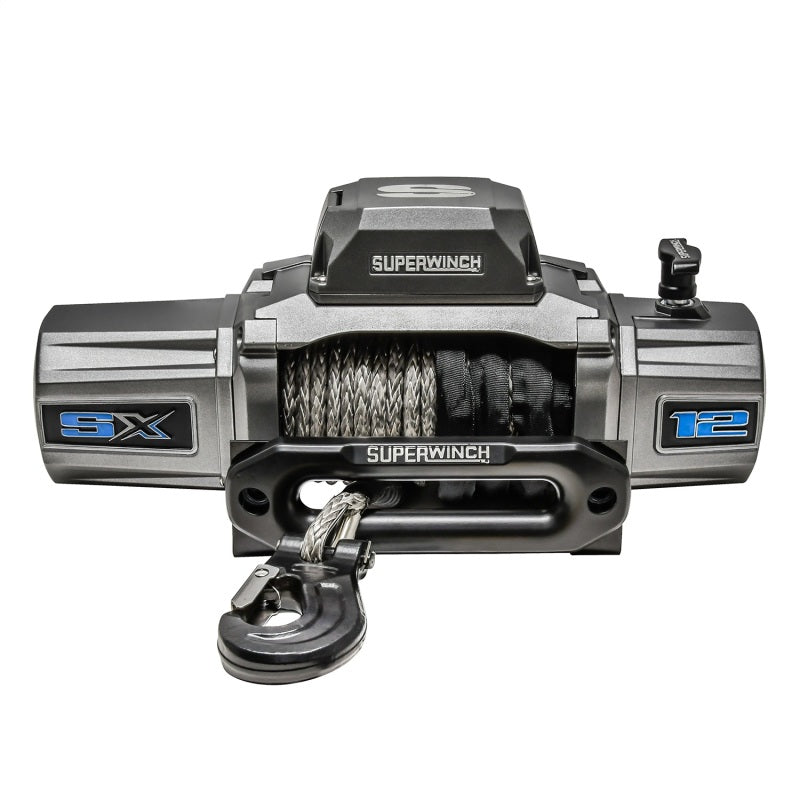 Superwinch SX12SR 12000 lb 12-Volt Synthetic Rope Winch, Part 1712201