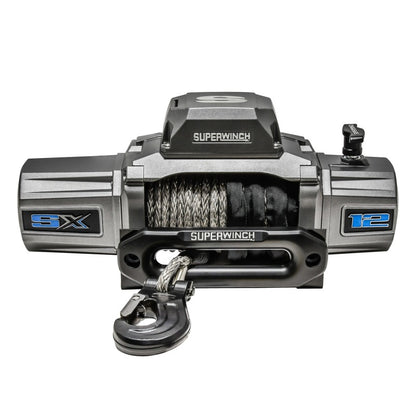 Superwinch SX12SR 12000 lb 12-Volt Synthetic Rope Winch, Part 1712201