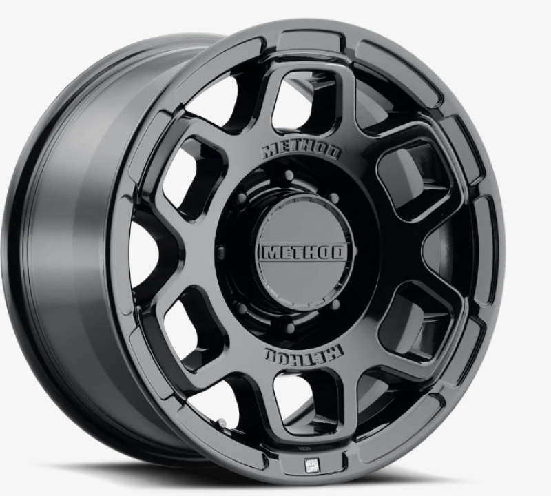 Method Wheels MR710-HD Bead Grip 18x9 Gloss Black Wheel, 8x180 Bolt Pattern, +12mm Offset