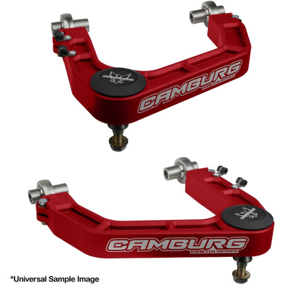 Camburg CAM-310184-RED KINETIK V2 Billet Uniball Upper Control Arms for Toyota Tacoma, 4Runner and FJ Cruiser