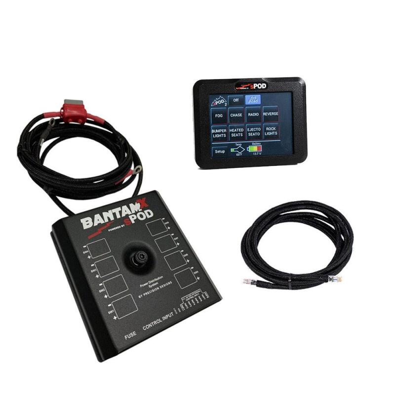 sPOD 870089 BantamX Touchscreen Vehicle Kit for 2022–2026 Toyota Tundra