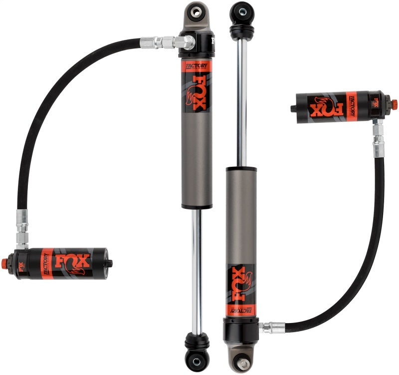 FOX Performance Elite Remote Reservoir Front Shocks for 2018–2019 Jeep Wrangler JL, 3.5–4-Inch Lift, Part 883-26-051