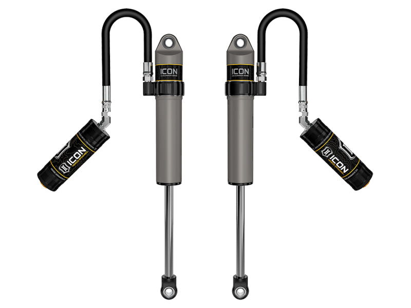 ICON 27821P 2.5 Series Front Remote Reservoir Shocks for 2018+ Jeep Wrangler JL