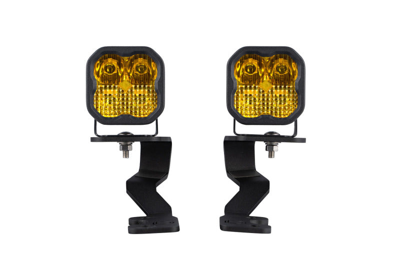 Diode Dynamics DD7394 Stage Series Ditch Light Kit for 2022+ Toyota Tundra, SS3 Sport Yellow Combo