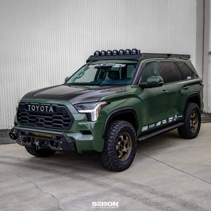 Seibon HD23TYTU-OE OE-Style Carbon Fiber Hood for 2022-2023 Toyota Tundra