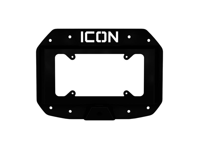 ICON 25170 Impact Series Spare Tire Delete Kit for 2018+ Jeep Wrangler JL