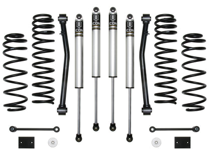 ICON K22012 Stage 2 2.5-Inch Suspension System for 2018+ Jeep Wrangler JL