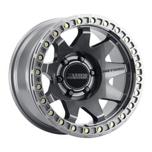 Method Wheels MR108 17-Inch Beadlock Wheel, 9-Inch Width, -44mm Offset, 6x5.5 Bolt Pattern, Gloss Titanium