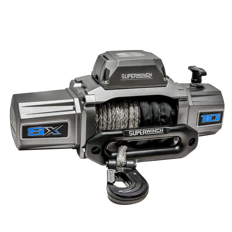 Superwinch SX10SR 1710201 10,000 lb 12V Winch with 80 ft Synthetic Rope