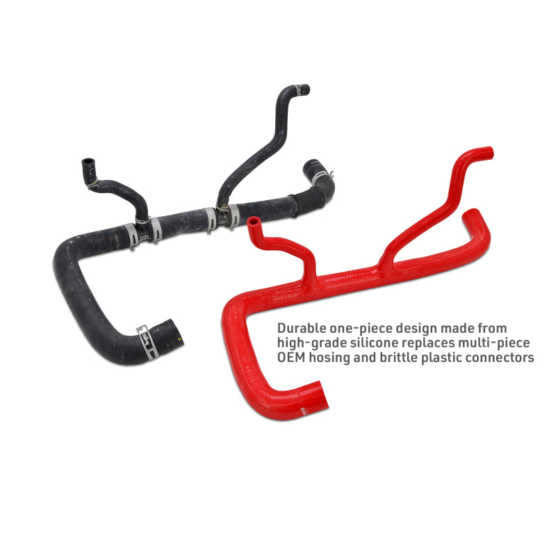 Mishimoto MMHOSE-TAC-24ARD Silicone Coolant Hose Kit for 2024+ Toyota Tacoma Automatic Transmission - Red