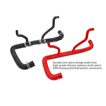 Mishimoto MMHOSE-TAC-24ARD Silicone Coolant Hose Kit for 2024+ Toyota Tacoma Automatic Transmission - Red