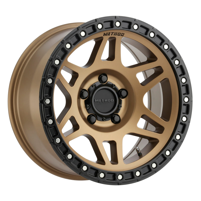 Method Wheels MR312 17x8.5 Bronze/Black Street-Loc Wheel, 0mm Offset, 5x150