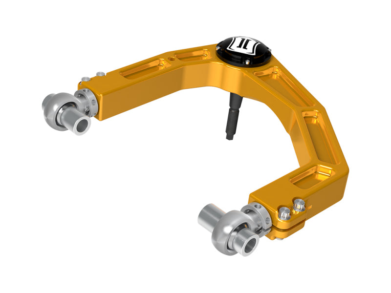 ICON 58552GDJ Billet Upper Control Arms with Delta Joint PRO for 2024 Toyota Tacoma, Land Cruiser, and Lexus GX550