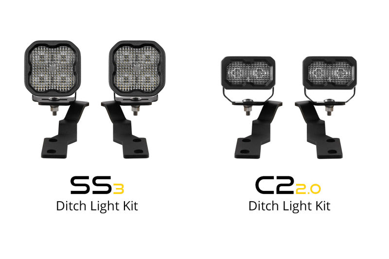 Diode Dynamics DD6373 Stage Series Backlit LED Ditch Light Kit for 2016-2023 Toyota Tacoma