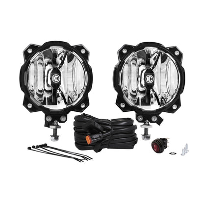 KC HiLiTES Pro6 Gravity LED 20W Single Light, Part Number 91303