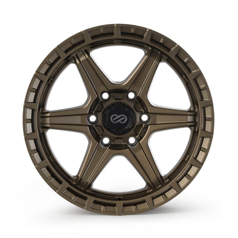 Enkei Trail-Finder 17x9 Matte Bronze Wheel, 6x139.7 Bolt Pattern, -12 Offset – Part 558-790-84N12ZP