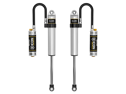 ICON 27821CP 2.5 Series Front Remote Reservoir Shocks with CDC Valve for 2018+ Jeep Wrangler JL