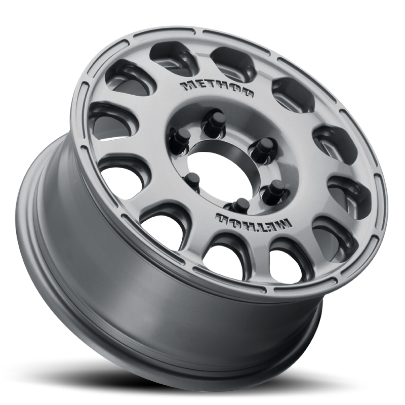 Method Wheels MR107 16x7 +45mm Offset 6x5.5 Gloss Titanium Wheel