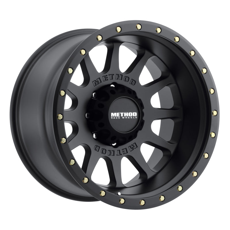 Method Wheels MR605 NV 20x10 Matte Black Wheel, -24mm Offset, 8x180 Bolt Pattern