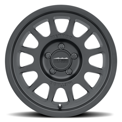 Method Wheels MR703 17x8.5 Cast Bead Grip Matte Black Wheel, +35 Offset, 5x150