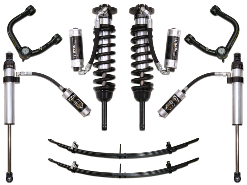 ICON K53006T Stage 6 Suspension System with Tubular UCAs for 2005-2023 Toyota Tacoma