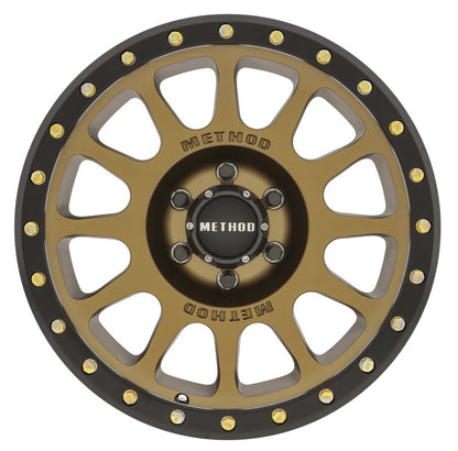 Method Wheels MR305 NV 18x9 0mm Offset 6x5.5 Bronze/Black Street-Loc Wheel
