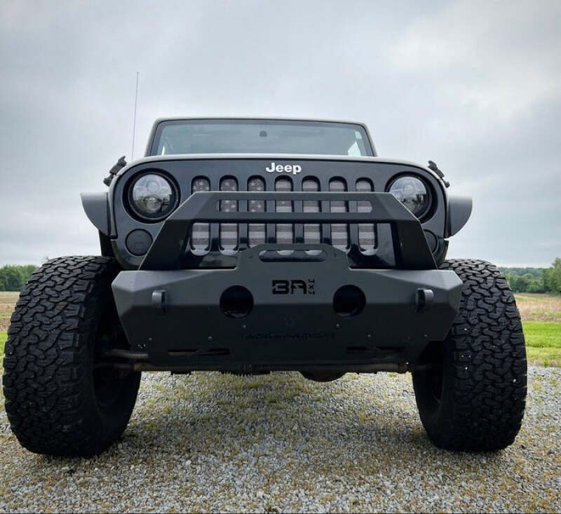 Body Armor 4x4 JP-19535 Orion Stubby Front Bumper for 2007-2026 Jeep Wrangler JK/JL and Gladiator JT