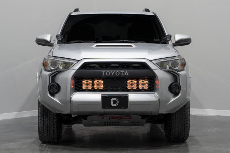 Diode Dynamics DD7544 SS5 Stealth Grille LED 4-Pod Kit for Toyota 4Runner 2014-2024, Pro White Combo