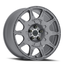 Method Wheels MR502 Rally 17-Inch Cast Titanium Wheel, 8-Inch Width, +38mm Offset, 5x4.5 Bolt Pattern